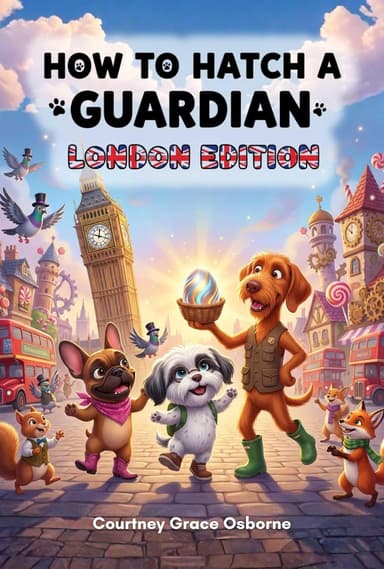 A glowing egg in Viktor's curiosity shop holds London's new Guardian spirit — and three friends have until midnight to prove the city still celebrates the wonderfully weird. A magical adventure about friendship, differences, and finding your unique sparkle.