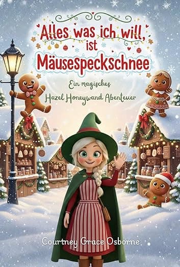 ,Ich wünsche mir Schnee, der wie Mäusespeck schmeckt!' Der Weihnachtswunsch eines Jungen. Magischer Mäusespeck aus der Bäckerei einer Hexe. Und drei Lebkuchen, die aufwachen und bereit sind für das ABENTEUER IHRES LEBENS.